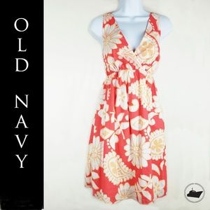 OLD NAVY Sleeveless Sun Dress 100%cotton  size L